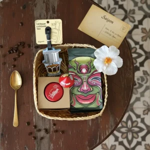 Set quà tặng 485 - Combo quà lưu niệm hương cà phê Việt giản đơn