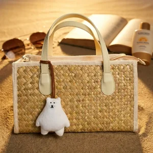 Box Sedge Bag – Latte Bear Cream